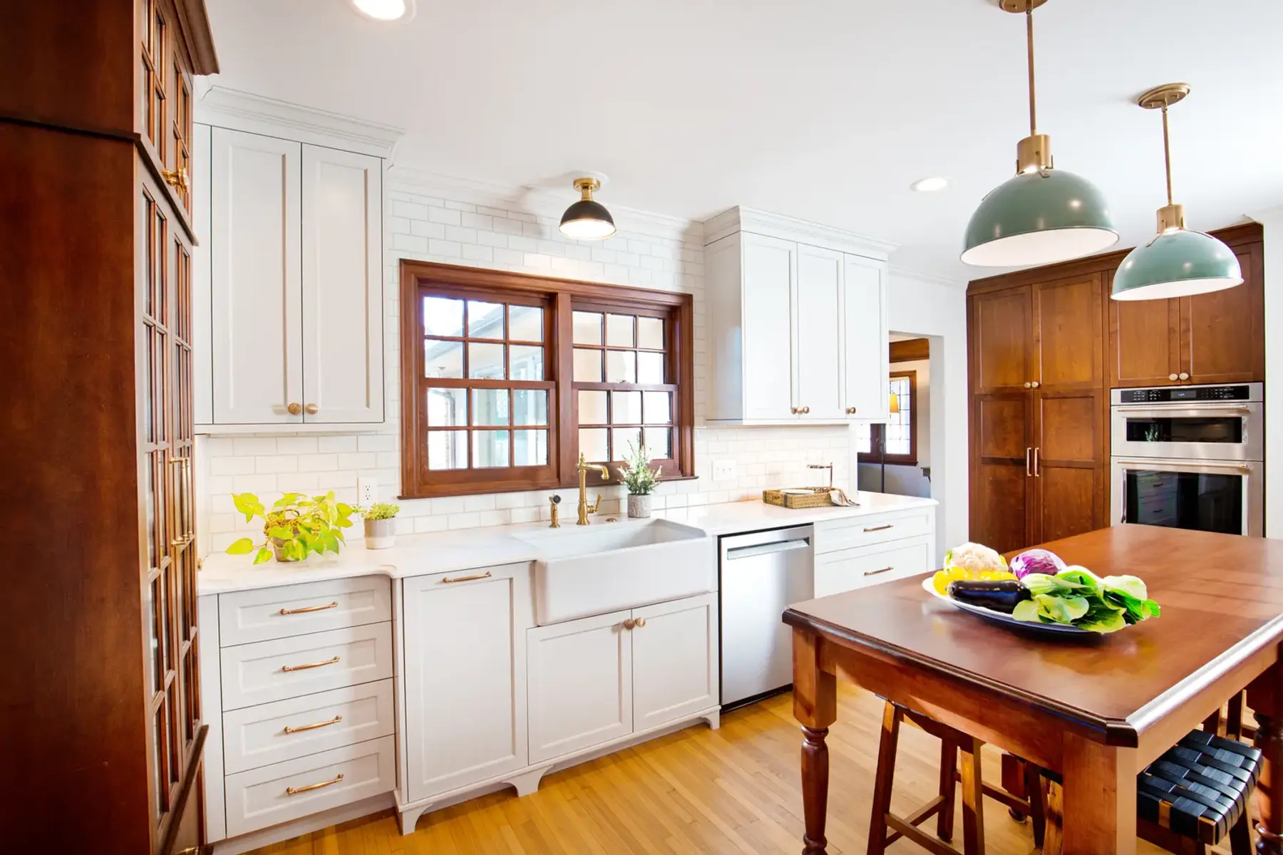 Kitchen remodeled by Mr. Gomes Remodeling in a Massachusetts home